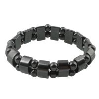 Non Magnetic Hematite Bracelet, Unisex, 13x7x6mm, Sold Per Approx 7.5 Inch Strand