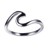 Sterling Silver Nakit Finger Ring, Cink Alloy, različite veličine za izbor & za žene, nikal, olovo i kadmij besplatno, 10mm,1.7mm, Prodano By PC