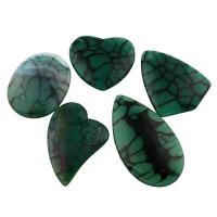 Gemstone Pendants Jewelry, mixed, 37x52x6mm-36x64x8mm, Hole:Approx 1mm, 5PCs/Bag, Sold By Bag