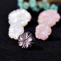 925 Sterling Silver Stud Earrings Flower real silver plated natural & hypo allergic & for woman Sold By Pair