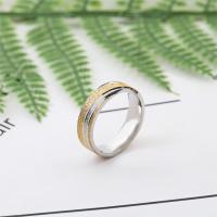 Stainless Steel Finger Ring, plated, Unisex & different size for choice & stardust, Sold By PC