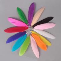 Feather Pendant, with iron bail, more colors for choice, 70-90mm, Hole:Approx 1mm, 100PCs/Bag, Sold By Bag