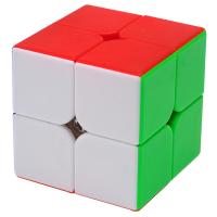 Magic Rubik Speed Puzzle Cubes Toys, Plastic, multi-colored, 50x50x50mm, Sold By PC