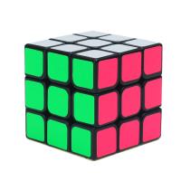 Magic Rubik Speed Puzzle Cubes Speelgoed, Plastic, Kubus, multi-gekleurde, 55x55x55mm, Verkocht door PC
