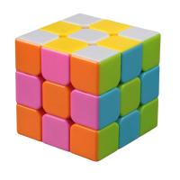 Magia Rubik velocidad Puzzle cubos juguetes, Plástico, Cúbico, multicolor, 57x57x57mm, Vendido por UD