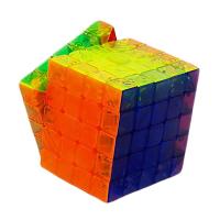 Magic Rubik Speed Puzzle Cubes Toys, Plastic, more colors for choice, 63.50x63.50x63.50mm, Sold By PC