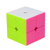 Magic Rubik Speed Puzzle Cubes Toys, Plastic, multi-colored, 50x50x50mm, Sold By PC