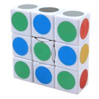 Magic Rubik Puzzle prędkości Puzzle kostek, Plastik, Kwadrat, dostępnych więcej kolorów, 55x55x55mm, sprzedane przez PC