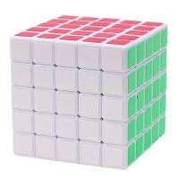 Magic Rubik Speed Puzzle Cubes Toys, Plastic, more colors for choice, 63x63x63mm, Sold By PC
