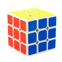 Puzzle de vitesse magiques Rubik Cubes jouets, plastique, plus de couleurs à choisir, 56x56x56mm, Vendu par PC