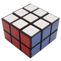 Magic Rubik Speed Puzzle Cubes Toys, Plastic, Square, multi-colored, 50x50x25mm, Sold By PC