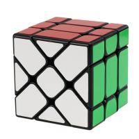 Cubos de Rubik mágica velocidade Puzzle brinquedos, plástico, Mais cores pare escolha, 55x55x55mm, vendido por PC
