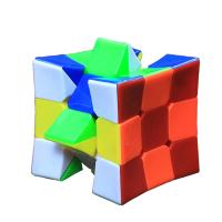 Magic Rubik Speed Puzzle Cubes Speelgoed, Plastic, Kubus, multi-gekleurde, 57x57x57mm, Verkocht door PC