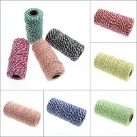 Przewód bawełniany, Bawełna, dostępnych więcej kolorów, 2mm, około 100m/szpula, sprzedane przez szpula