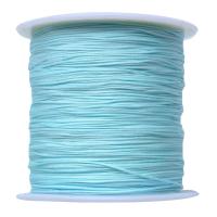 Cuerda de Nylon, cordón de nylon, con carrete de plástico, más colores para la opción, 0.8mm, 100patiospatio/Carrete, Vendido por Carrete