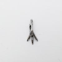 Stainless Steel Pendants, Claw, Unisex & blacken, original color, 13.8x30.3mm, Hole:Approx 2-4mm, Sold By PC