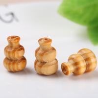 Wood Beads Calabash DIY original color Approx 1mm Sold By Bag