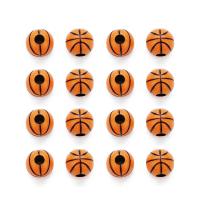 Opaque Acrylic Beads, Round, solid color, 11mm, Hole:Approx 4mm, 50PCs/Bag, Sold By Bag