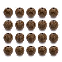 Wood Beads, Round, original color, 8.5mm, Hole:Approx 1.5mm, 100PCs/Bag, Sold By Bag