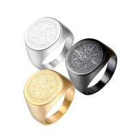 خاتم إصبع الرجل الفولاذ المقاوم للصدأ, مطلي, حجم مختلفة للاختيار & للرجل, المزيد من الألوان للاختيار, تباع بواسطة PC