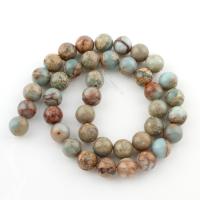 Shoushan Stein Perle, rund, verschiedene Größen vorhanden, Bohrung:ca. 1mm, verkauft per ca. 15.5 ZollInch Strang