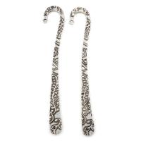 Zinc Alloy Bookmark antique silver color plated lead & cadmium free Approx 2mm Sold By PC