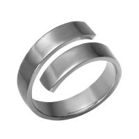 Titan Edelstahl Ringe, Titanstahl, plattiert, unisex, keine, 12mm, Größe:8, verkauft von PC