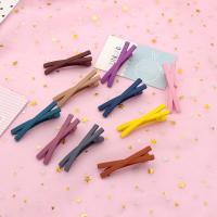 Alligator Hair Clip, Resin, Bowknot, stoving varnish, more colors for choice, 50mm, 20PCs/Lot, Sold By Lot