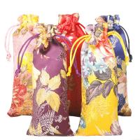 Cotton Jewelry Pouches, with Cloth, durable, more colors for choice, 75x190mm, Sold By PC