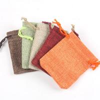 Baumwolle Schmuckbeutel, mit Stoff, nachhaltiges, keine, 130x180mm, 100PCs/Tasche, verkauft von Tasche