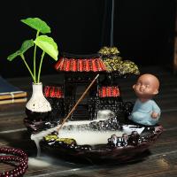 Backflow Incense Burner, Porcelain, durable & different styles for choice, 169x128mm, Sold By PC