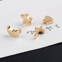 Brass Jewelry Beads, 18K gold plated, different styles for choice & for woman, nickel, lead & cadmium free, Hole:Approx 0.5mm, 20PCs/Lot, Sold By Lot