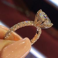 Zinc Alloy Finger Ring plated & for woman & with rhinestone lead & cadmium free Sold By PC