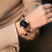 Kolekce hodinek DIMINI® Watch, Nerez, s Sklo, Flat Round, á, Životodolný voděodolný & hvězdné konstrukce & pro ženy, více barev na výběr, 38x13mm, Délka Cca 8.6 inch, Prodáno By PC