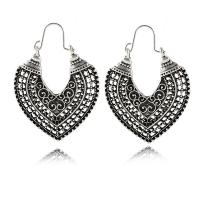 Tibetan Style Drop Earrings, plated, different styles for choice & for woman, nickel, lead & cadmium free, Sold By Pair