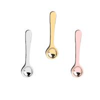 Zinc Alloy Collar Brooch Spoon plated for woman nickel lead & cadmium free Sold By PC