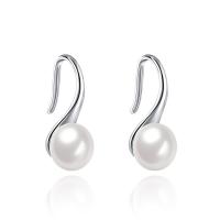 925 Sterling Silver Earring with Freshwater Pearl natural for woman Sold By Pair