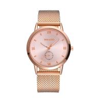Unisex Wrist Watch Stainless Steel with zinc alloy dial & Glass plated Length Approx 8 Inch Sold By PC