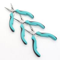 Ferronickel Needle Nose Plier, with ABS Plastic, blue, 127mm, Sold By PC