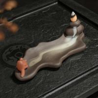 Backflow Incense Burner, Porcelain, 220x60x80mm, Sold By PC