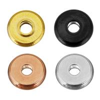 Roestvrij staal ring connectors, Donut, plated, verschillende grootte voor keus, meer kleuren voor de keuze, 100pC's/Bag, Verkocht door Bag