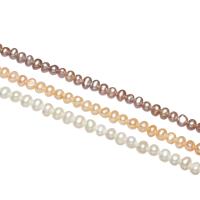 Barok ferskvandskulturperle Beads, Ferskvandsperle, naturlig, forskellige stilarter for valg, 3-4mm, Hole:Ca. 0.8mm, Solgt Per Ca. 15.7 inch, Ca. 15 inch Strand