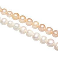 Cultured Potato Freshwater Pearl Beads, natural, more colors for choice, 8-9mm, Hole:Approx 0.8mm, Sold Per Approx 15 Inch Strand