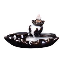 Backflow Incense Burner, Porcelain, durable & different styles for choice, Sold By PC