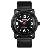 SKmei® Unisex Smycken Watch, Kohud, med zinklegering ratten & Glas, plated, 30M vattentät & justerbar, fler färger för val, 43x50x13mm, 24mm, Längd Ca 9.8 inch, Säljs av PC