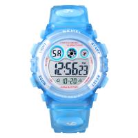 SKmei®  Unisex Jewelry Watch Plastic with Plastic & Stainless Steel plated 50M waterproof & adjustable & LED 16mm Length Approx 9 Inch Sold By PC