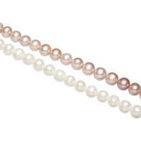 Cultured Baroque Freshwater Pearl Beads, natural, different styles for choice, 8-9mm, Hole:Approx 0.8mm, Sold Per Approx 16.5 Inch, Approx 15.3 Inch Strand