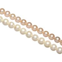 Perles nacres baroques de culture d'eau douce , perle d'eau douce cultivée, naturel, styles différents pour le choix, 8-9mm, Trou:Environ 0.8mm, Vendu par Environ 15.7 pouce, Environ 16 pouce brin