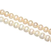 Perlas Redondas Freshwater, Perlas cultivadas de agua dulce, Esférico, natural, más colores para la opción, 11-12mm, agujero:aproximado 0.8mm, Vendido para aproximado 15.5 Inch Sarta