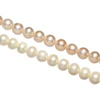Cultured Round Freshwater Pearl Beads, natural, different styles for choice, 10-11mm, Hole:Approx 0.8mm, Sold Per Approx 15 Inch Strand